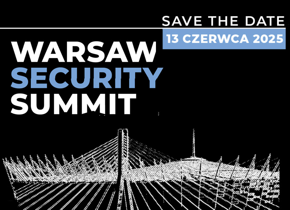 Zaproszenie na konferencję Warsaw Secuirty Summit