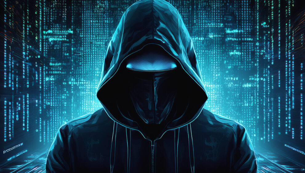 Hacker w kapturze