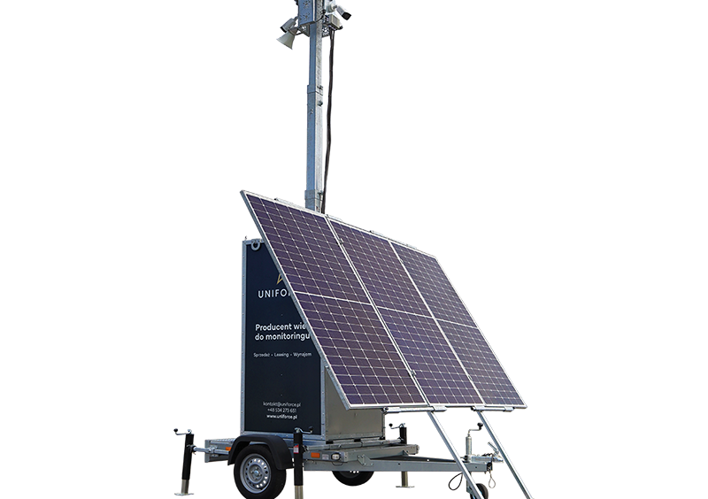 Mobilna wieża monitorująca RTD od Uniforce