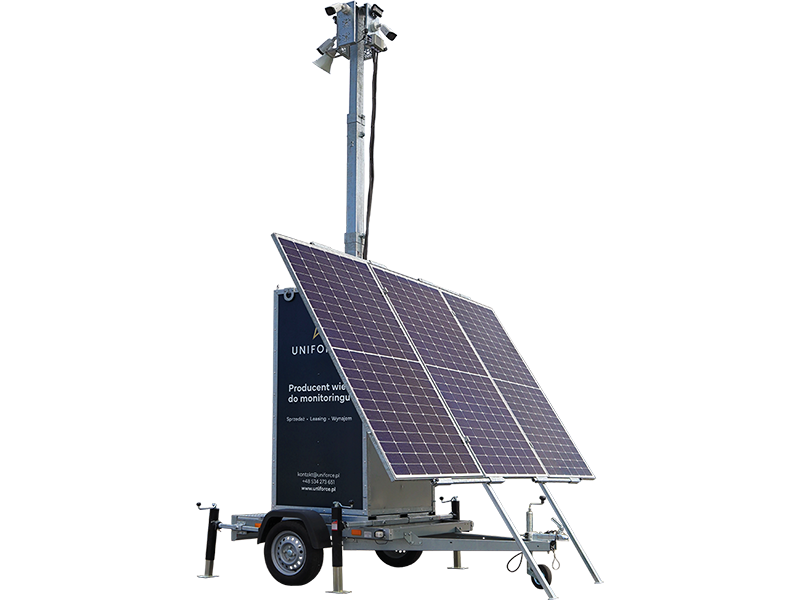 Mobilna wieża monitorująca RTD od Uniforce