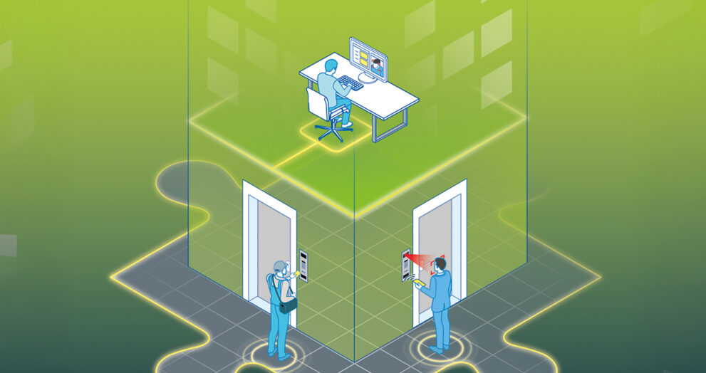 System kontroli dostępu RACS 5 i wideodomofony Aco