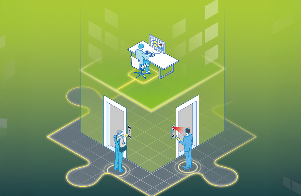 System kontroli dostępu RACS 5 i wideodomofony Aco