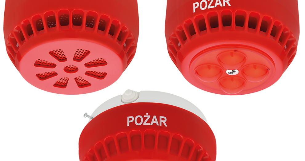 Nowoczesne sygnalizatory pożarowe serii P8