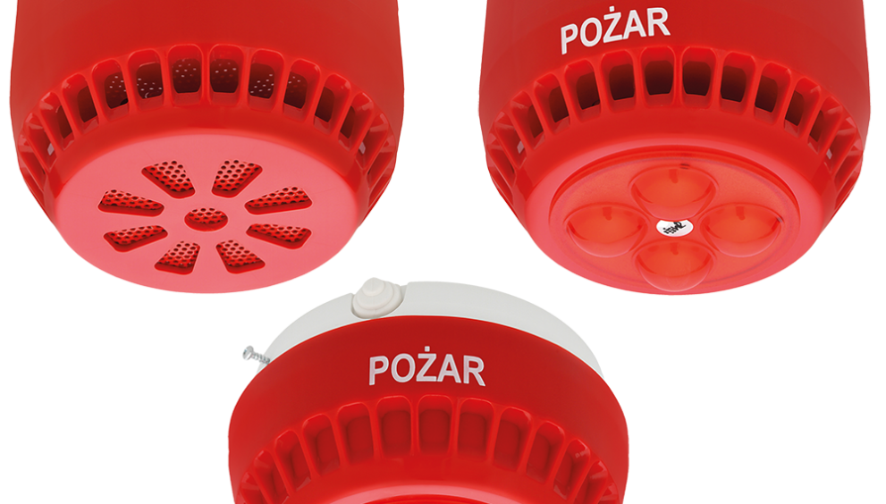 Nowoczesne sygnalizatory pożarowe serii P8