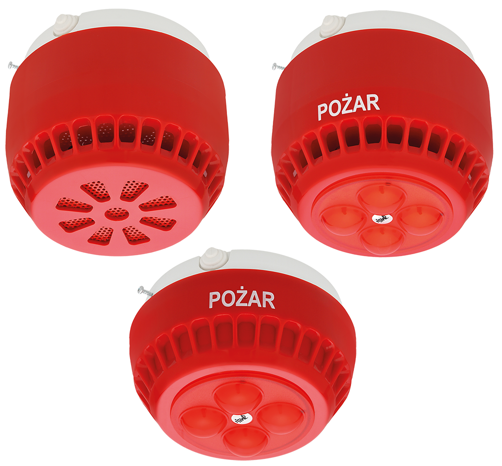 Nowoczesne sygnalizatory pożarowe serii P8