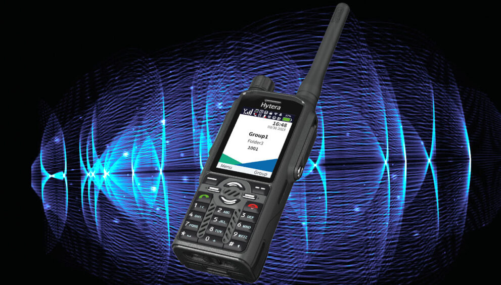 Radiotelefon Hytera PT590 w standardzie TETRA