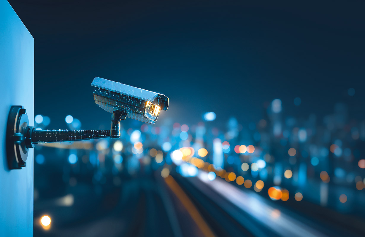 Kamera monitoringu wizyjnego ze sztuczną inteligencją