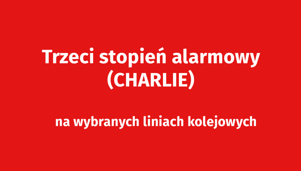 Trzeci stopień alarmowy CHARLIE