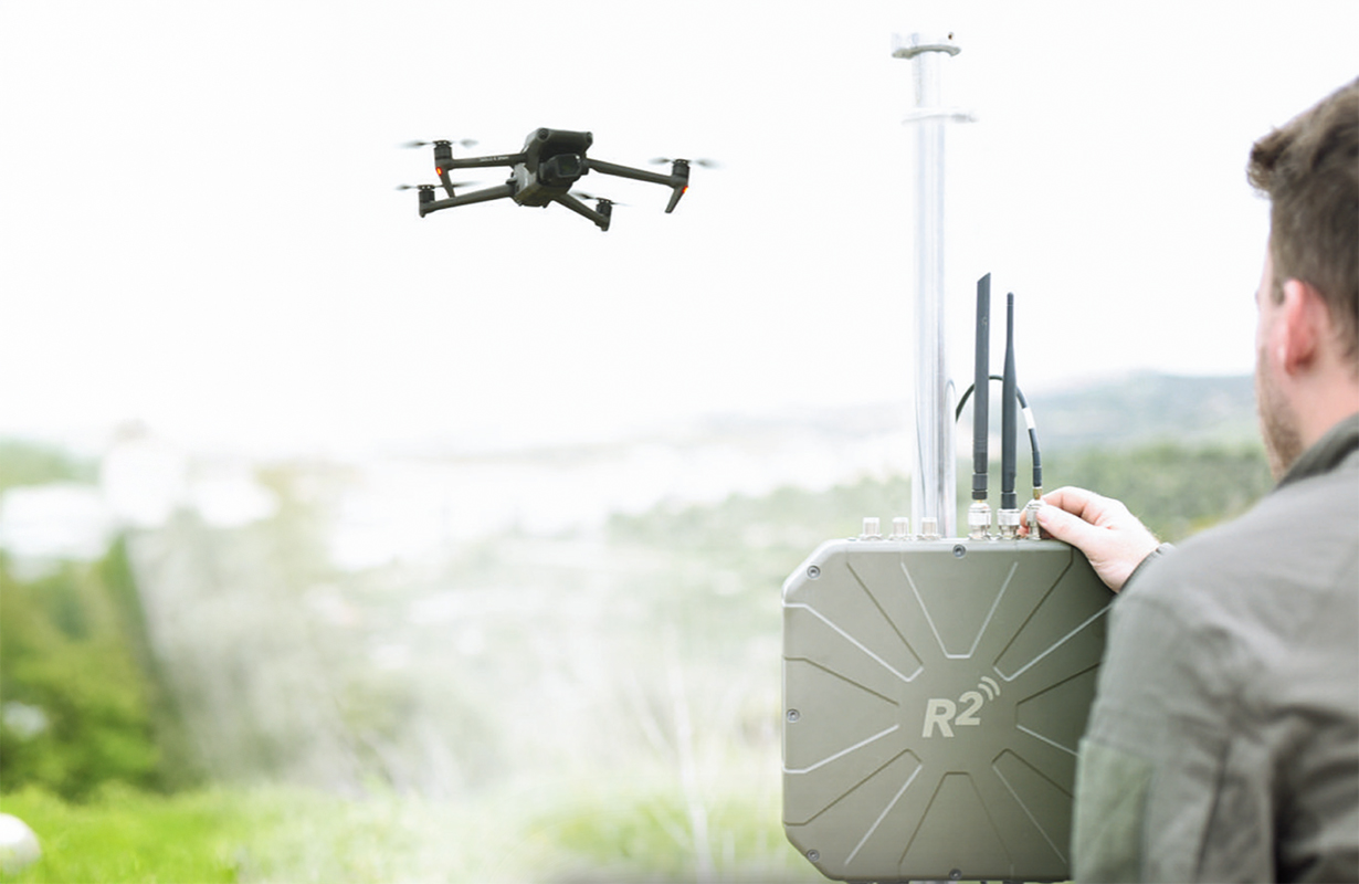 R2 Wireless – pasywny system antydronowy