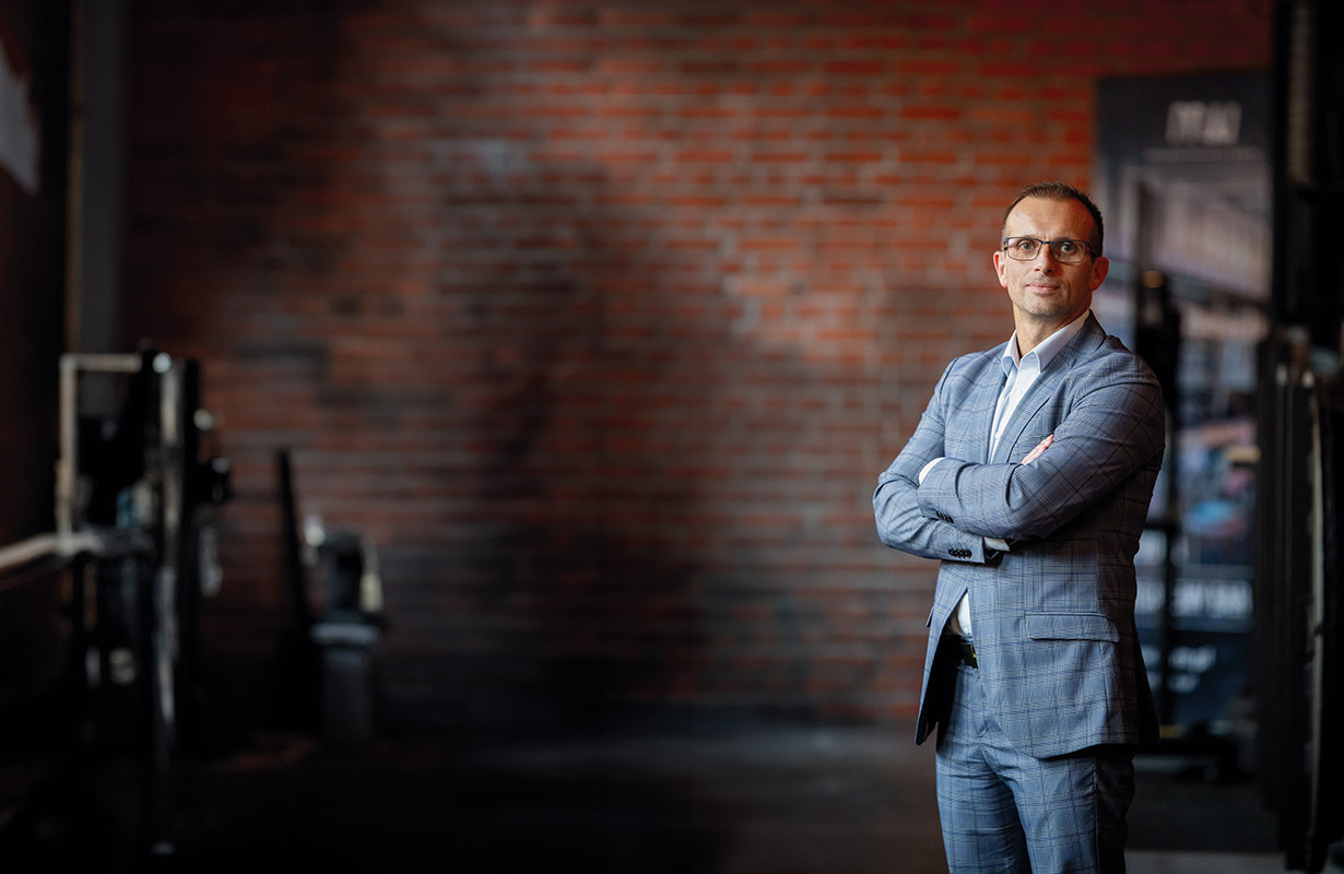 Marek Skowronek z firmy Securitas Polska