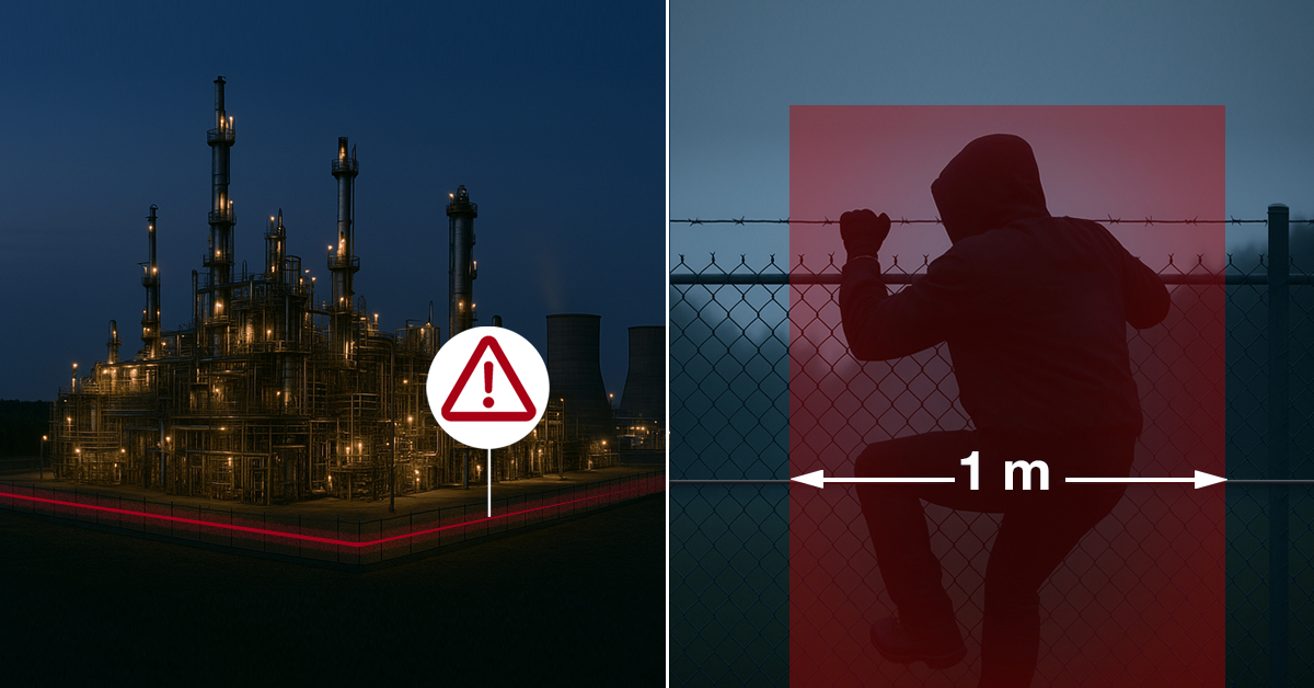 PD500 – napłotowy system wykrywania intruzów z punktową lokalizacją