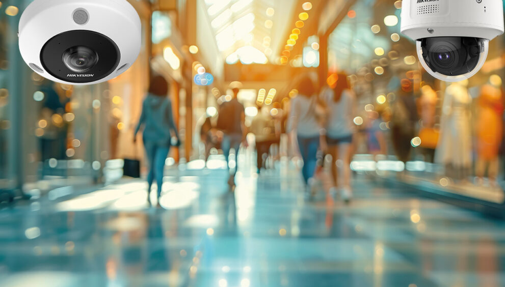 Kamery wieloprzetwornikowe w galerii handlowej