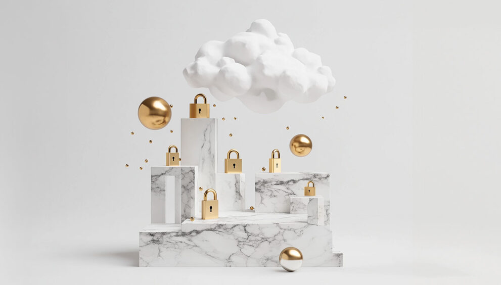 Grafika przedstawiająca rozwiązania chmurowe