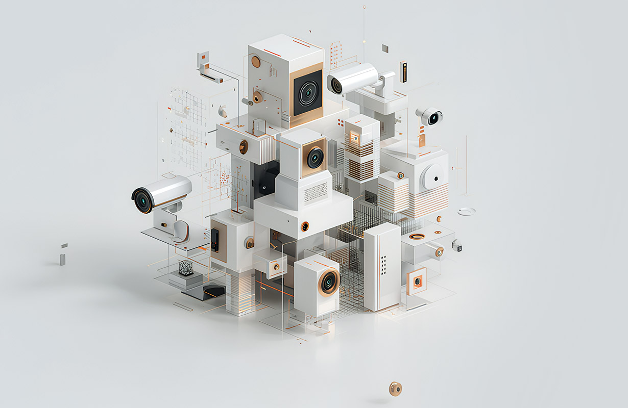 Grafika przedstawiająca urządzenia security